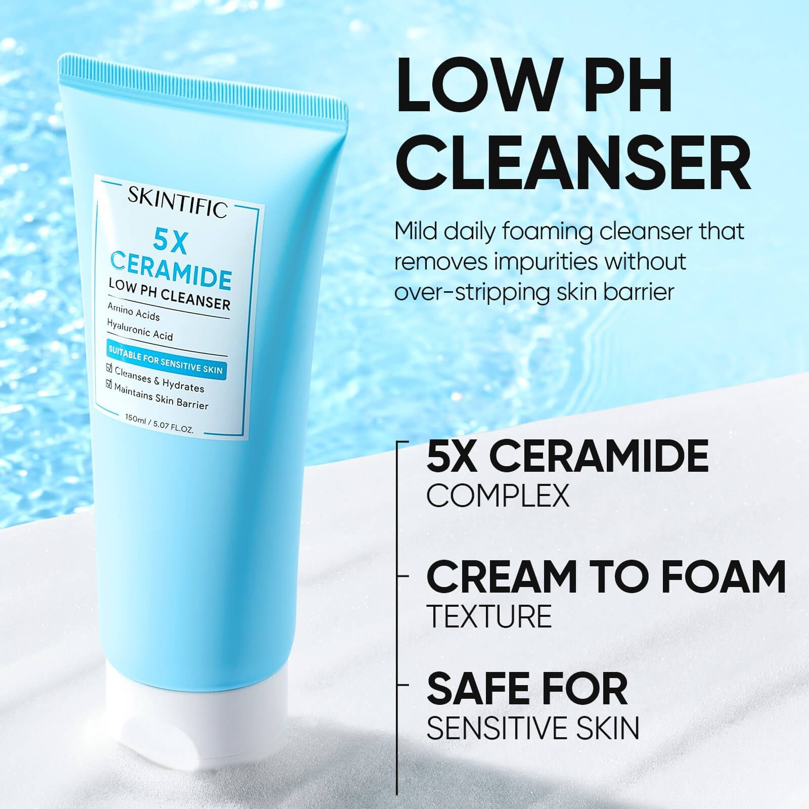 5X Ceramide Low pH Cleanser Gesichtswaschmittel