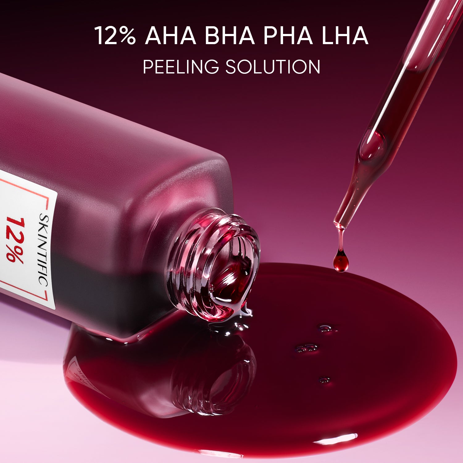 12% AHA BHA PHA LHA Peeling-Lösung
