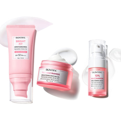 Niacinamid-Glow-System für jeden Tag, 4er-Set
