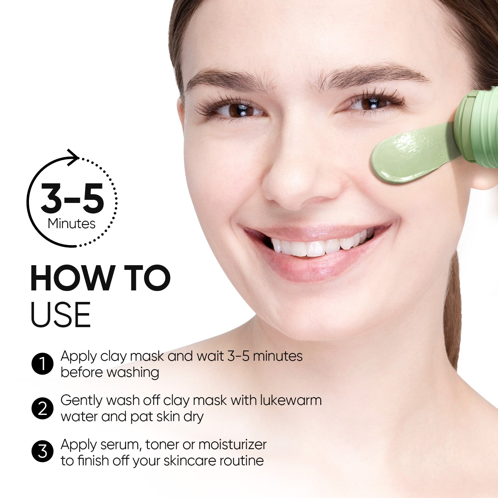 Beifuß Akne Tonerde-Stick