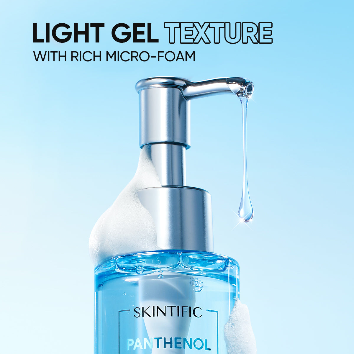 Panthenol Sanftes Gel-Reinigungsmitte