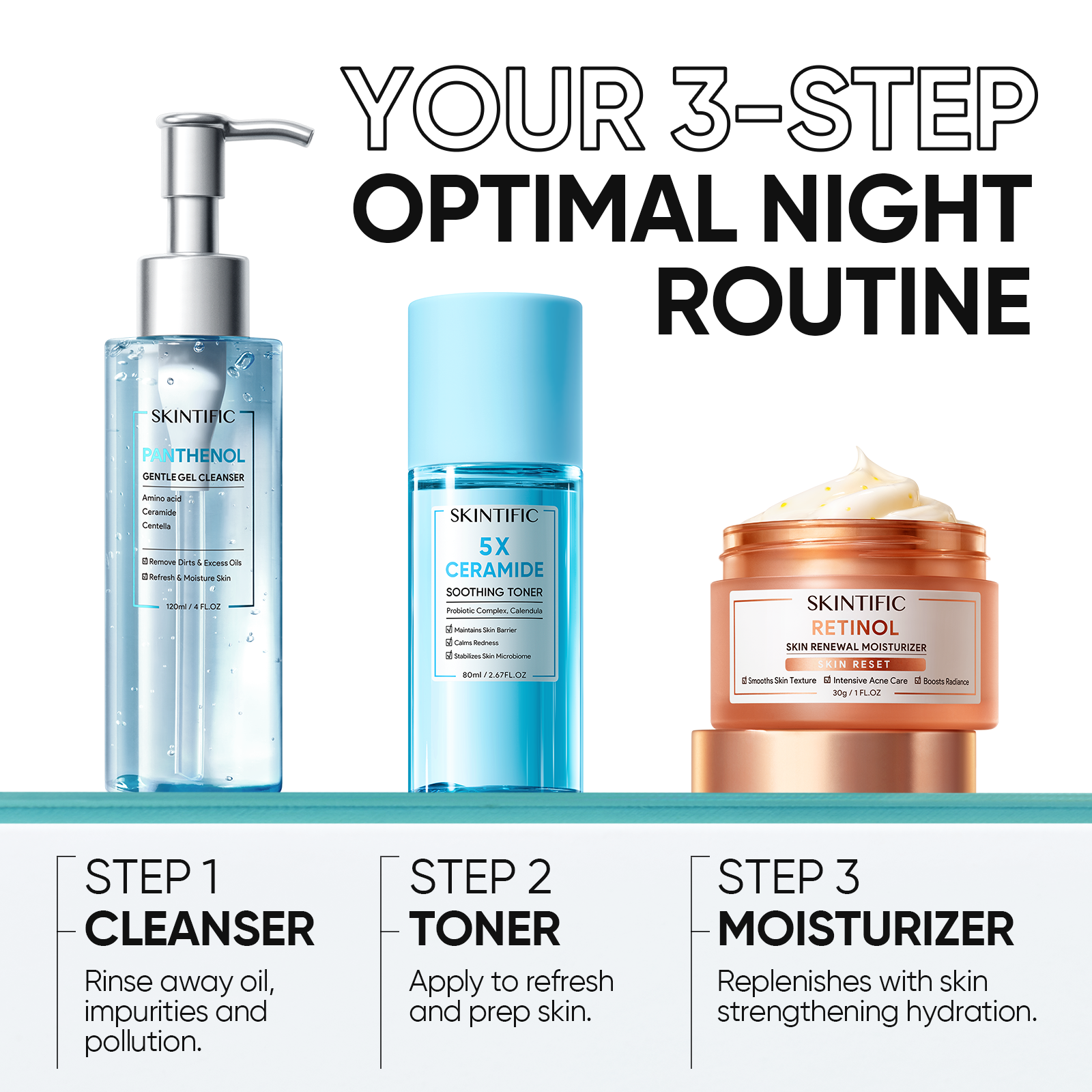 Retinol Feuchtigkeitscreme zur Hauterneuerung