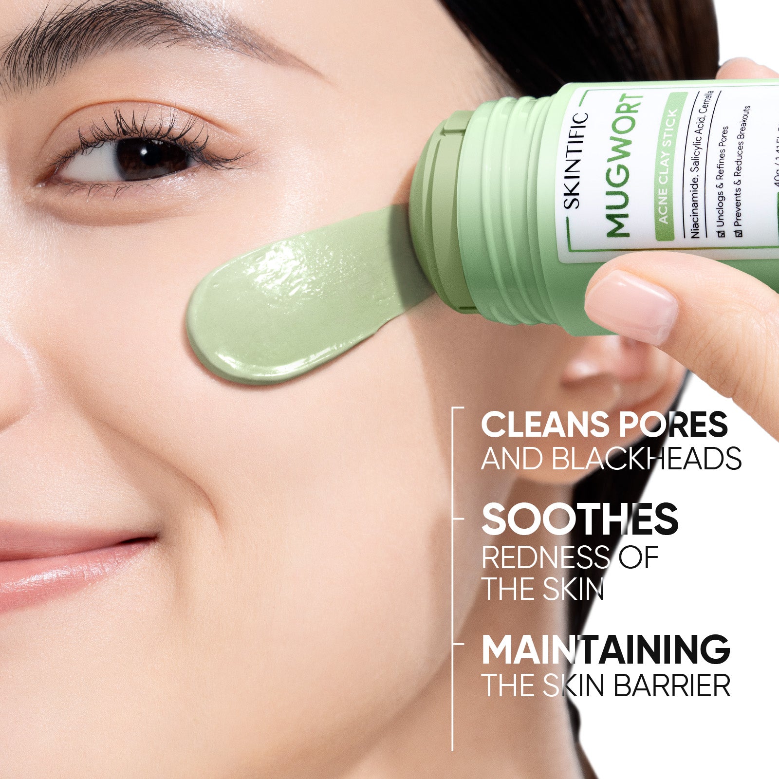 Beifuß Akne Tonerde-Stick