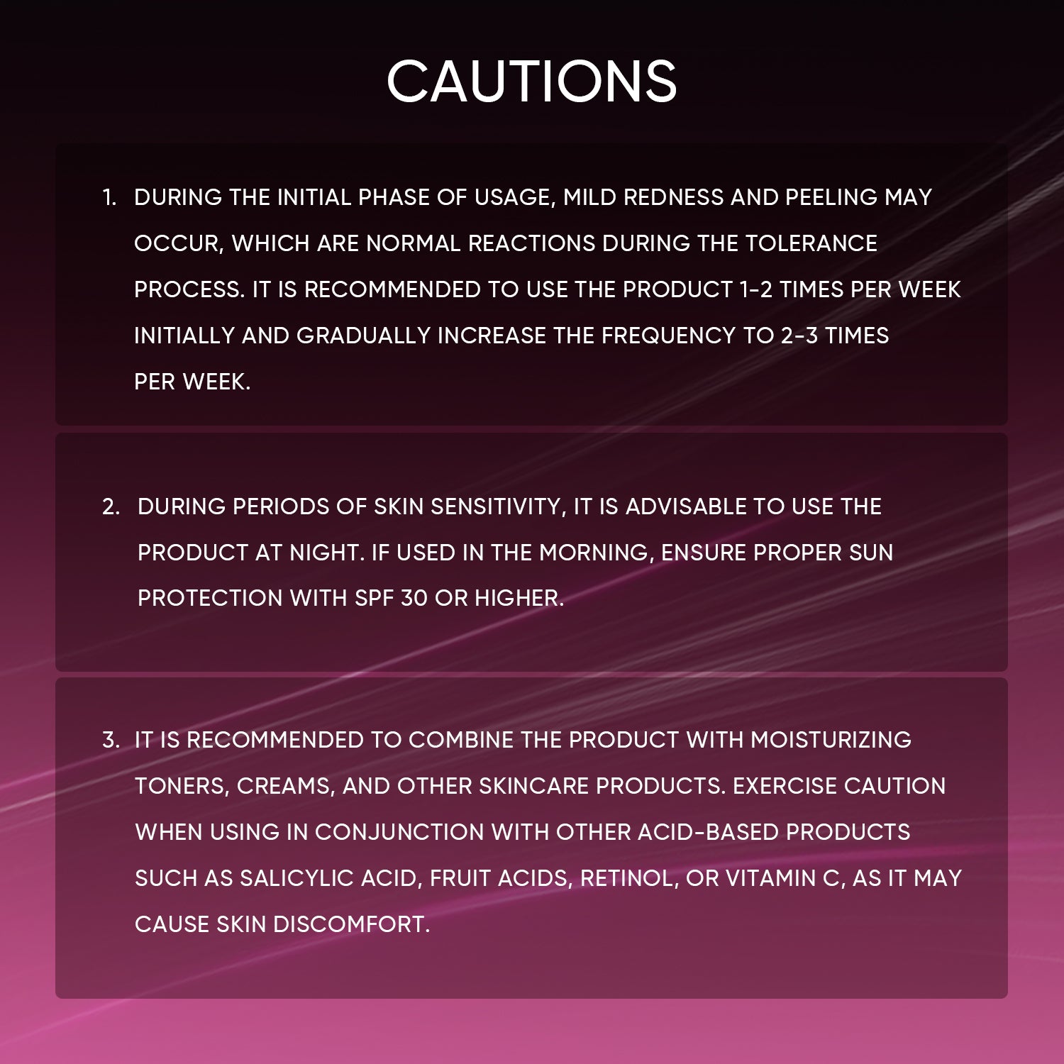 12% AHA BHA PHA LHA Peeling-Lösung