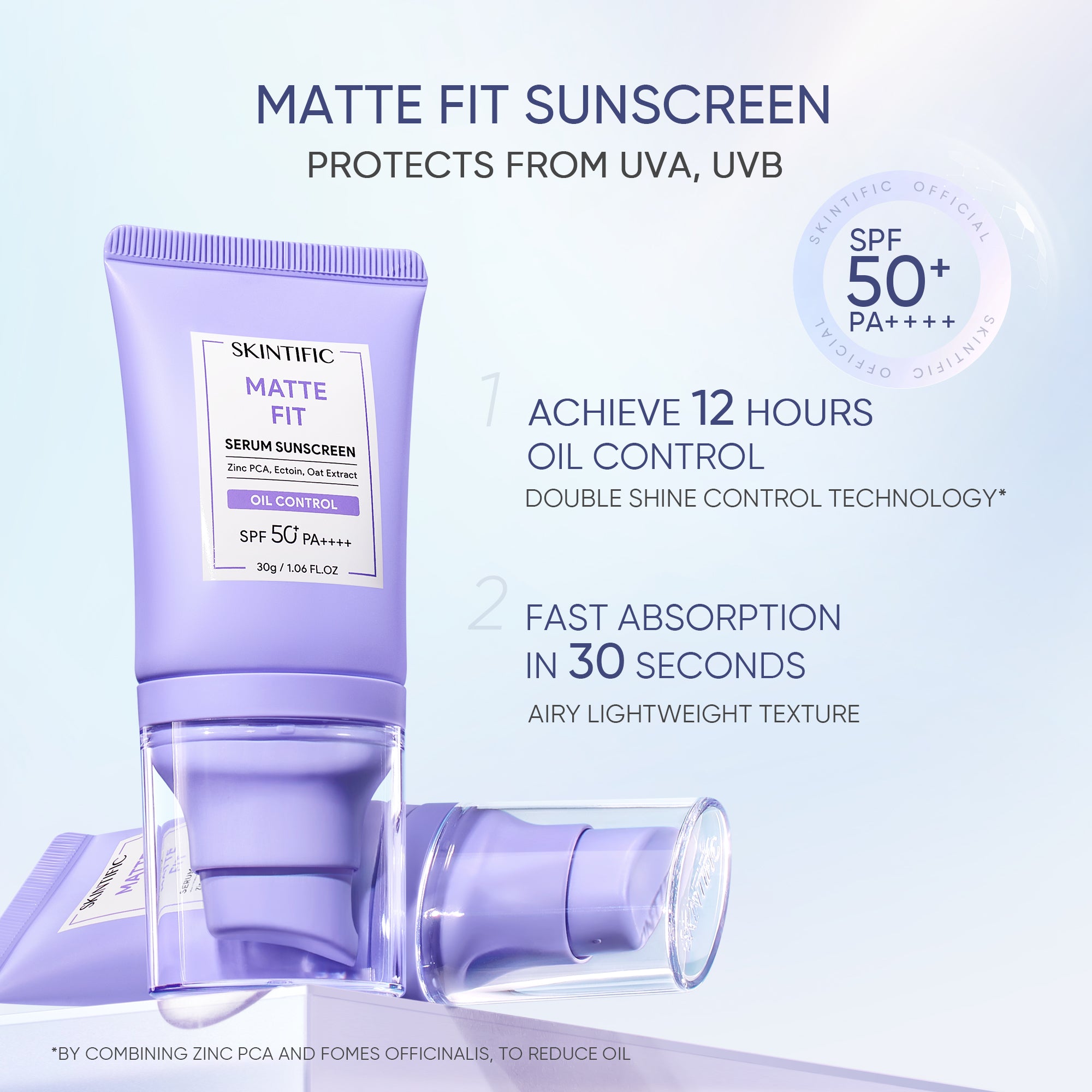 Matte Fit Serum Sonnencreme SPF 50+ PA++++