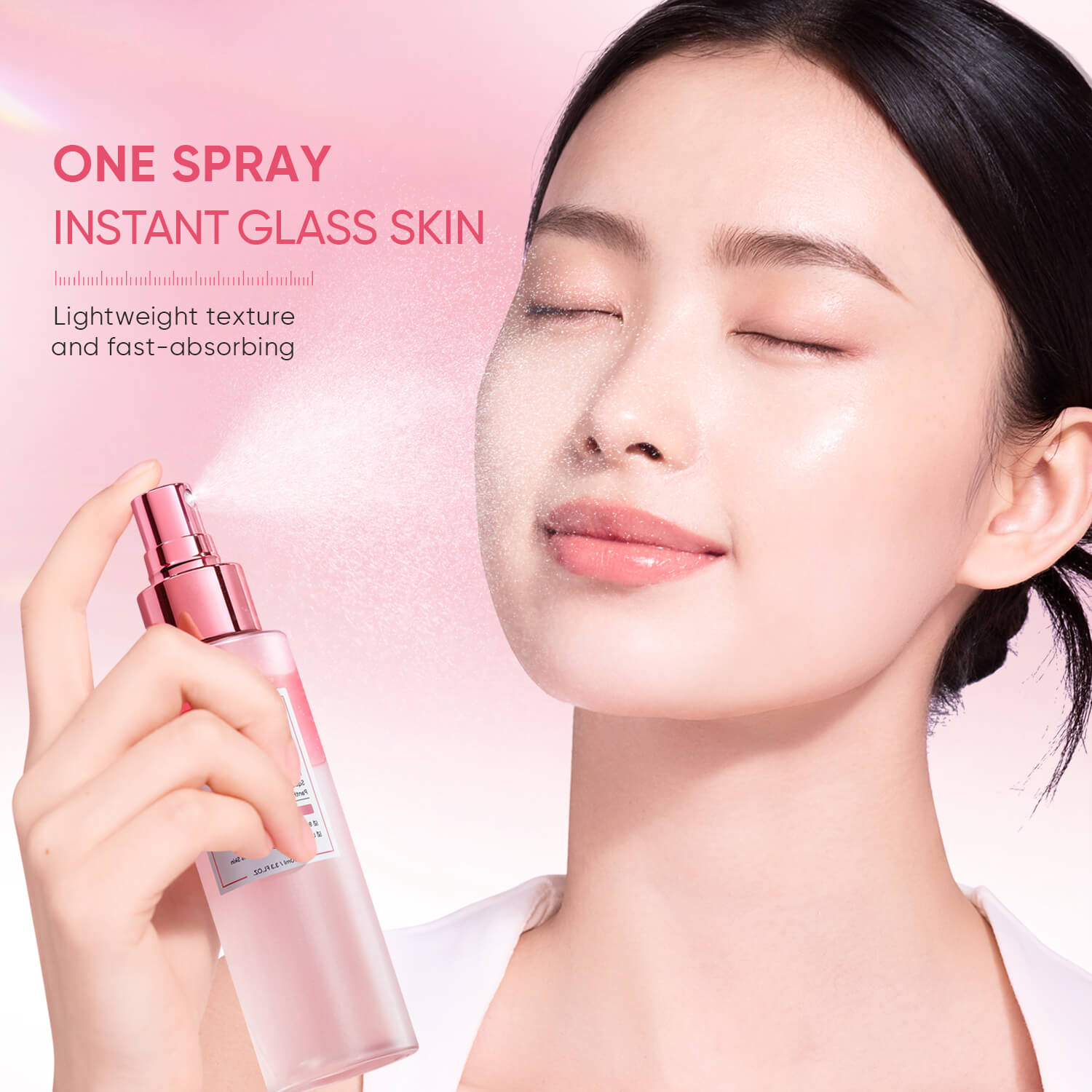 PDRN Ampoule Serum Spray and Moisture Gel Set
