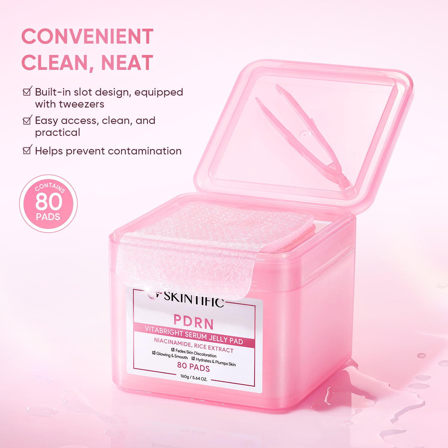 PDRN Vitabright Serum Jelly Pad (80 Pads)