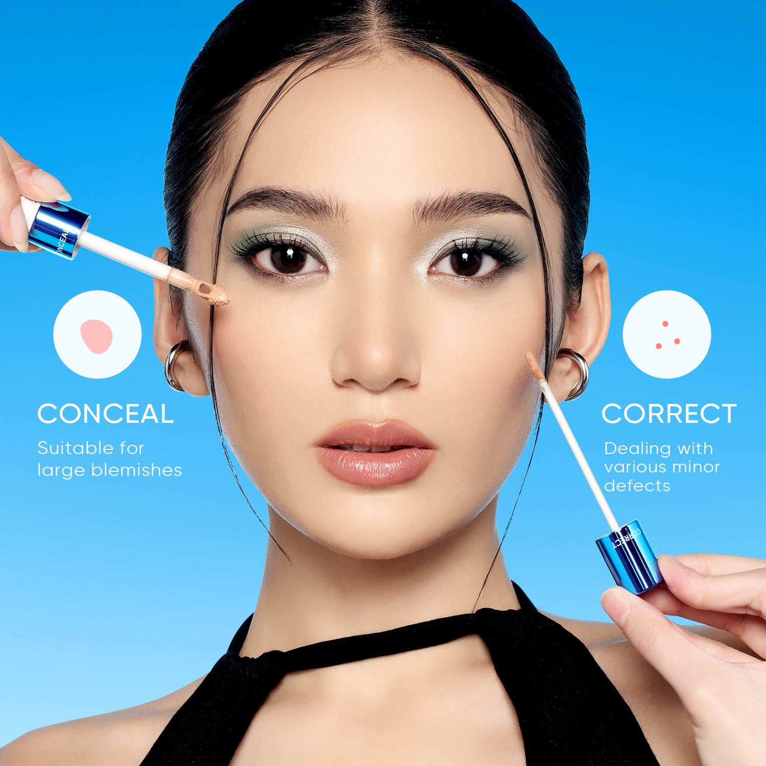 Cover Perfect Serum Concealer Lang anhaltender Concealer mit hoher Deckkraft