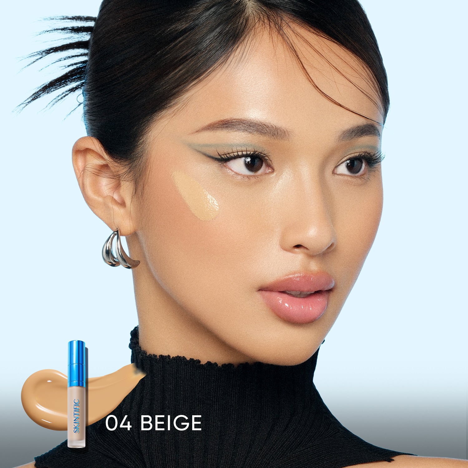 Concealer mit Doppelspitze, perfekter Serum-Concealer, 5 ml