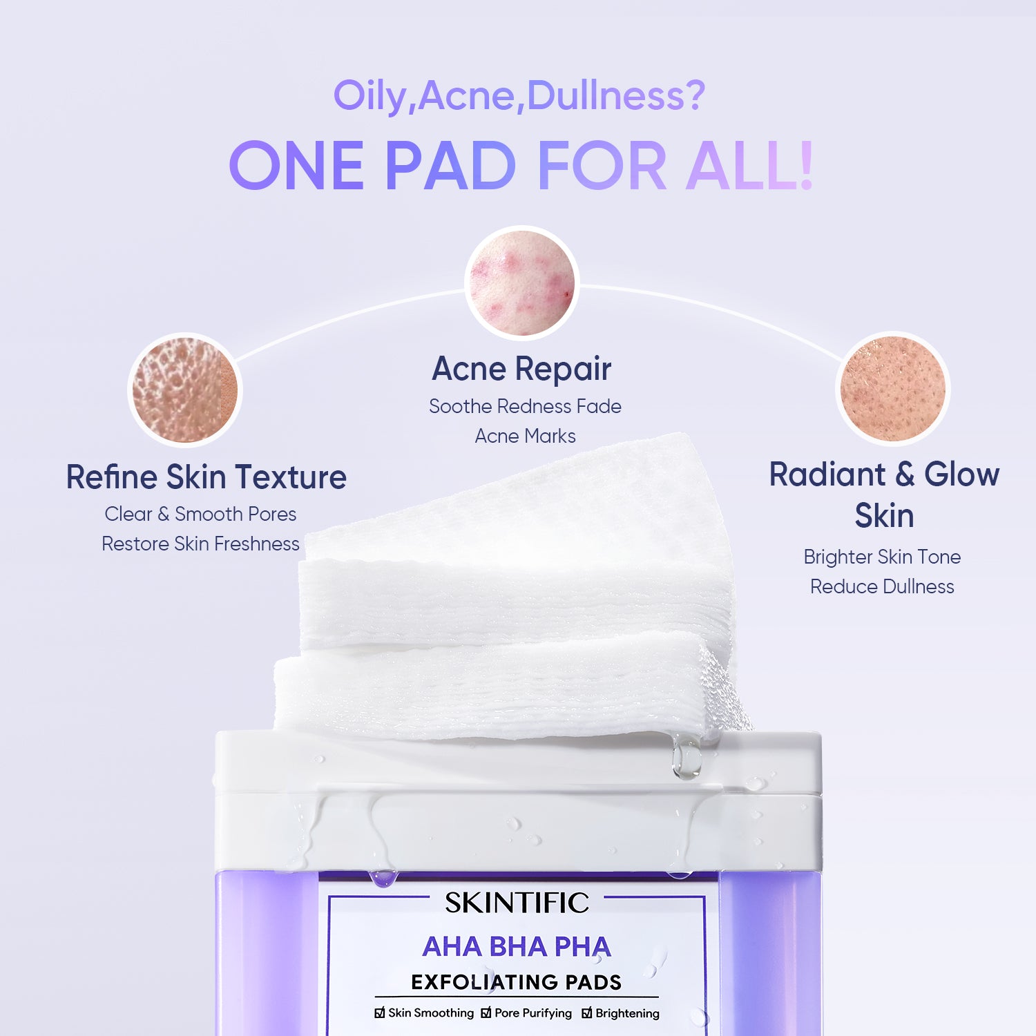 AHA BHA PHA Peeling-Pads