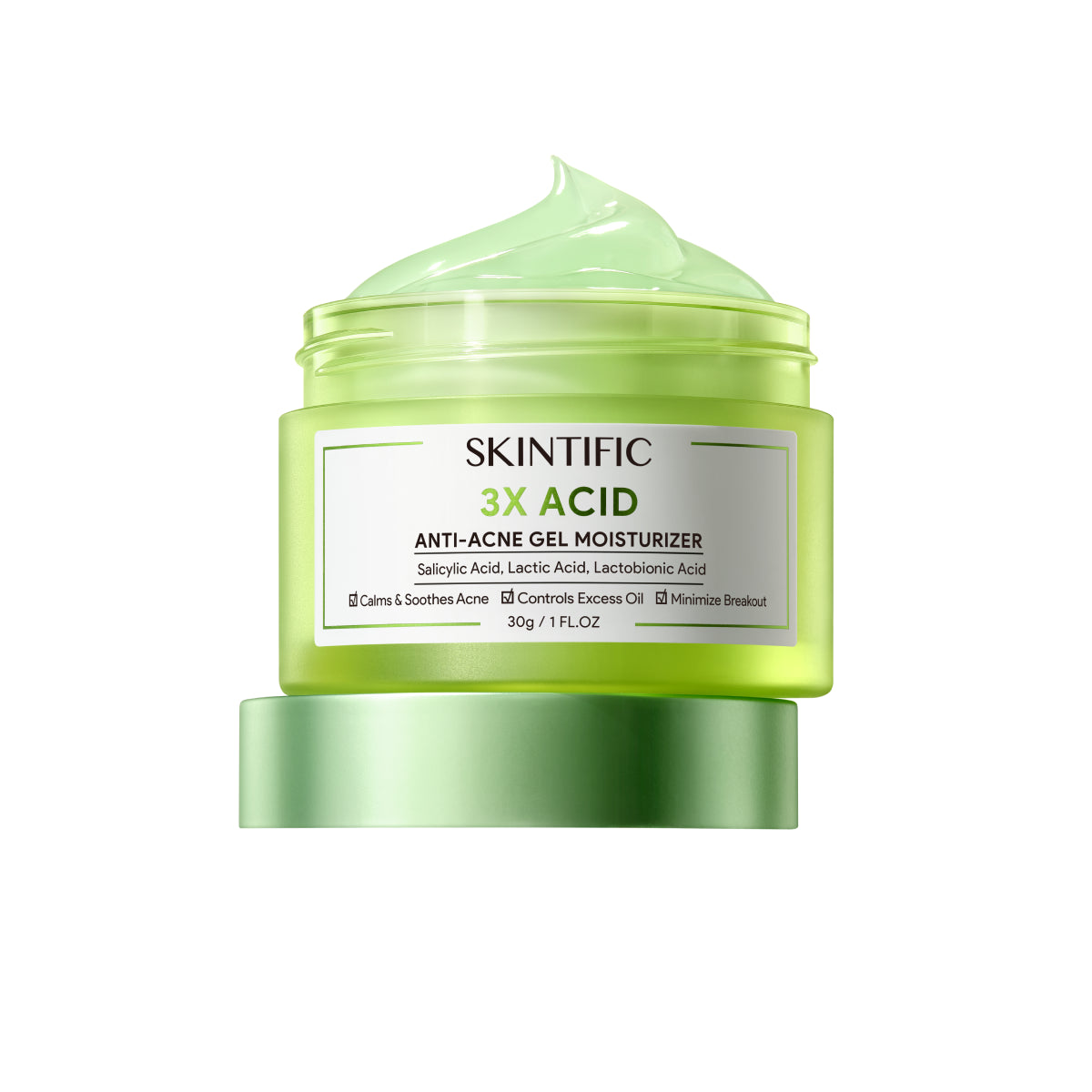 3X Acid Akne-Pflege Gel-Feuchtigkeitscreme
