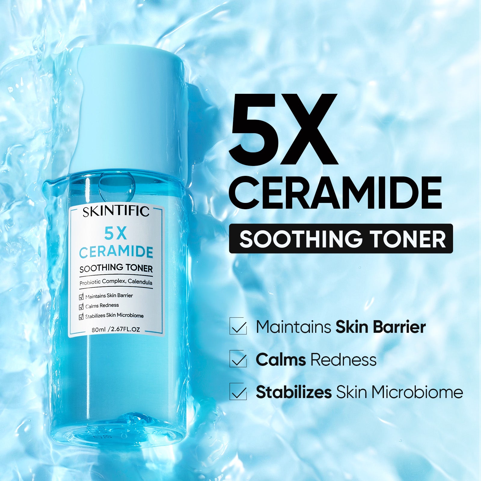 5X Ceramid Beruhigender Toner