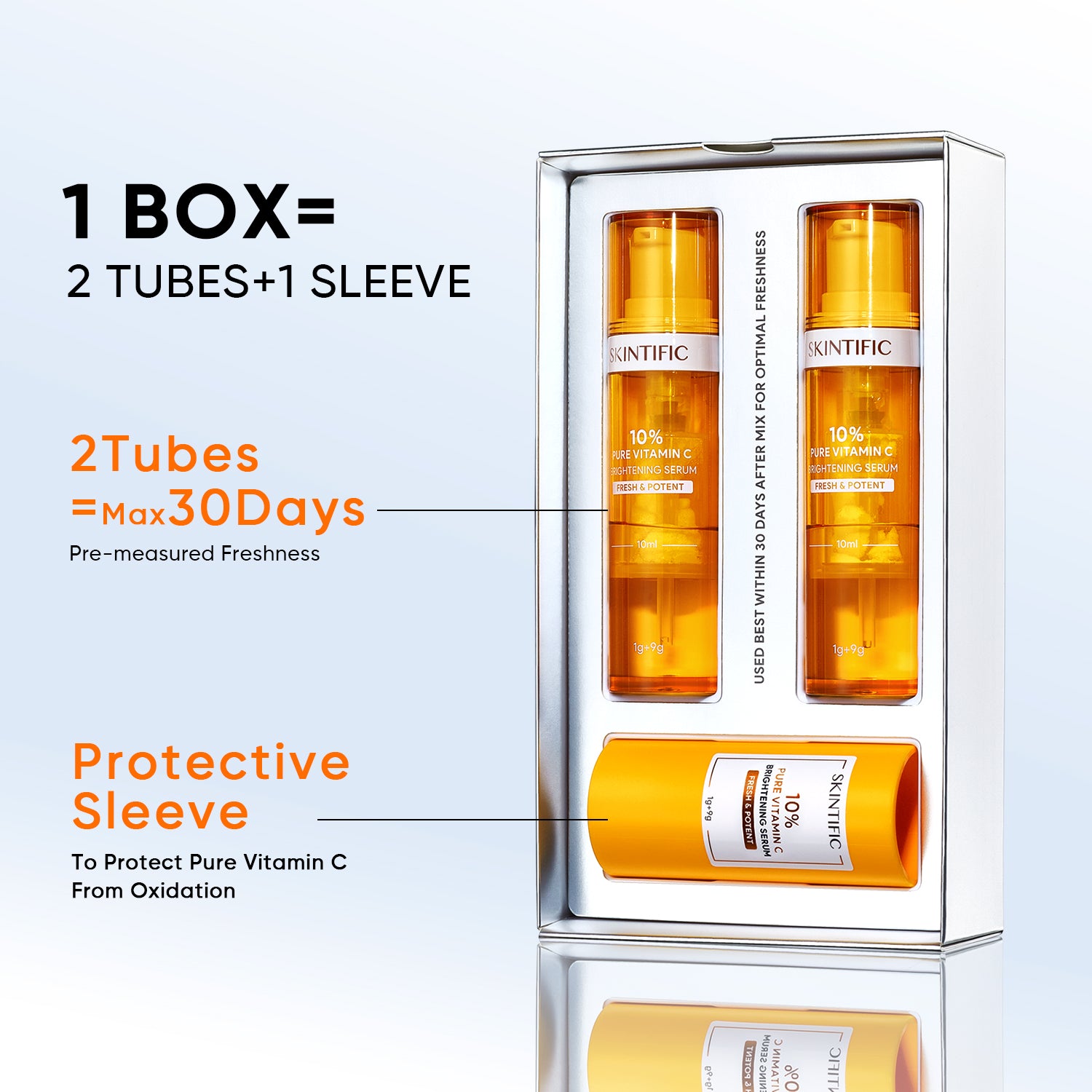 10% Pure Vitamin Aufhellendes Fresh Serum