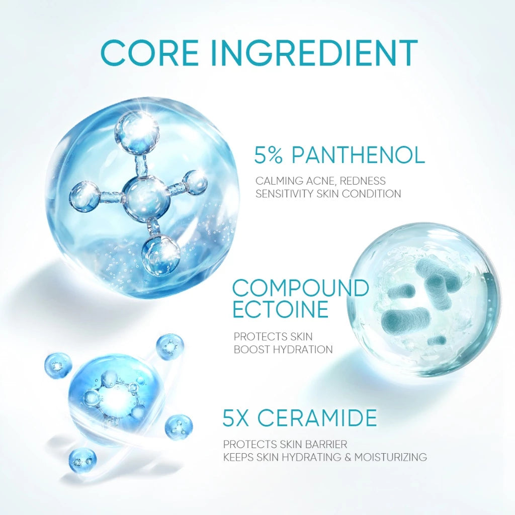 5% Panthenol Akne-Beruhigendes Wasser-Gel