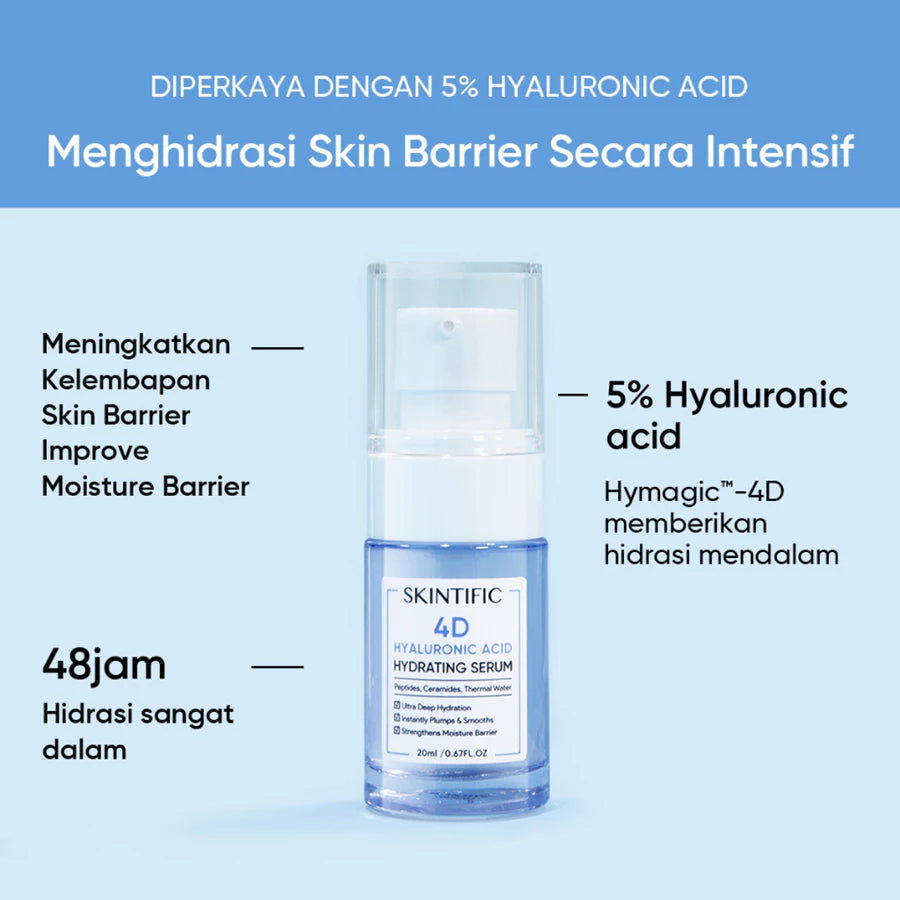 4D Hyaluronsäure Hydrierendes Serum