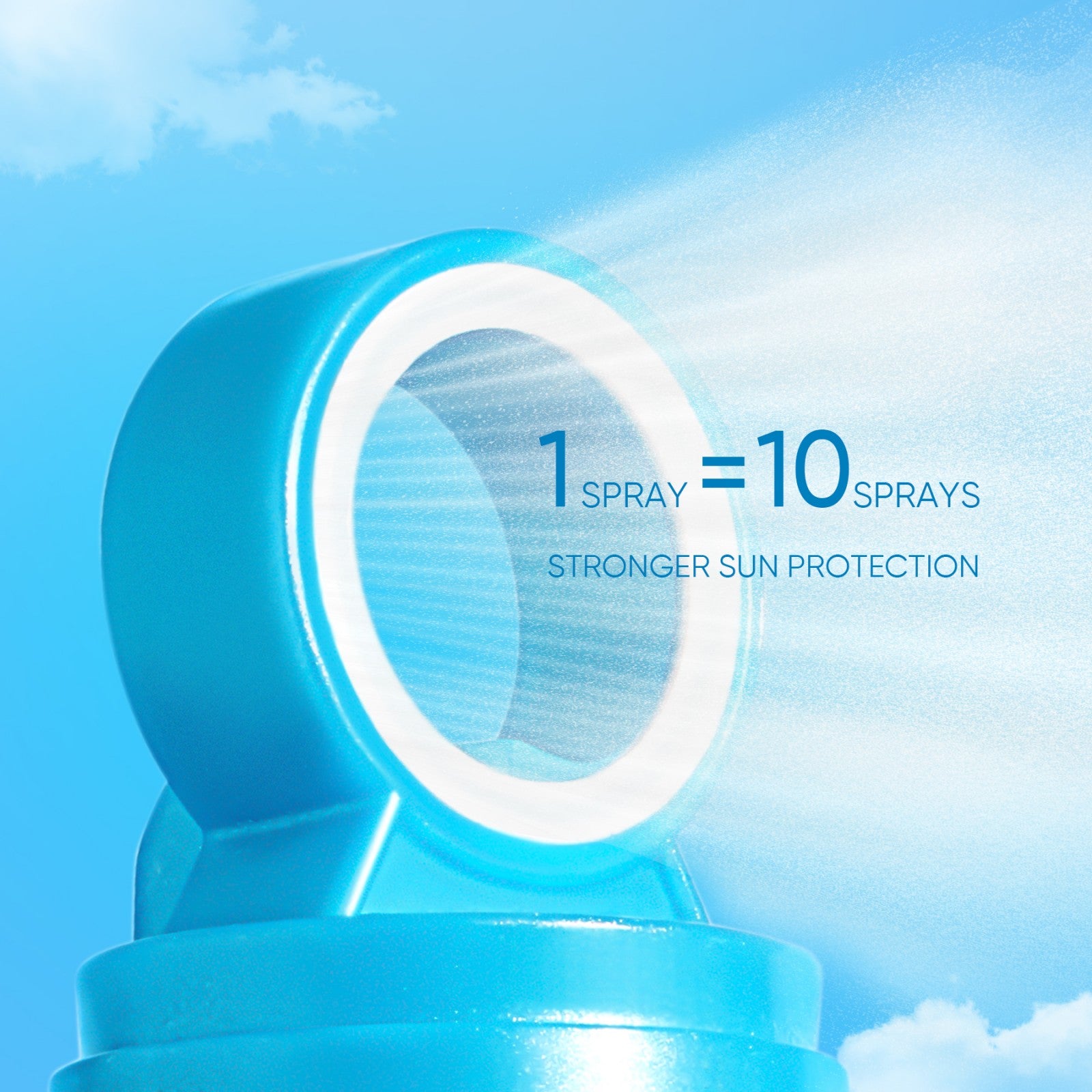 Outdoor Sun Spray SPF 50+ PA++++ Cooling Sunscreen for Face & Body