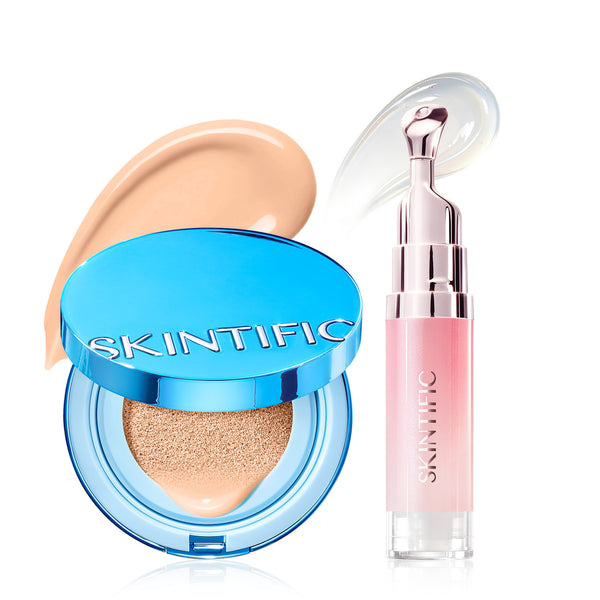 Velvet Matte Cushion & Brightening Lip Serum 2pcs Set