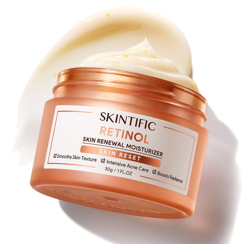 Retinol Hauterneuerungs-Feuchtigkeitscreme Akne- & Anti-Aging-Nachtcreme