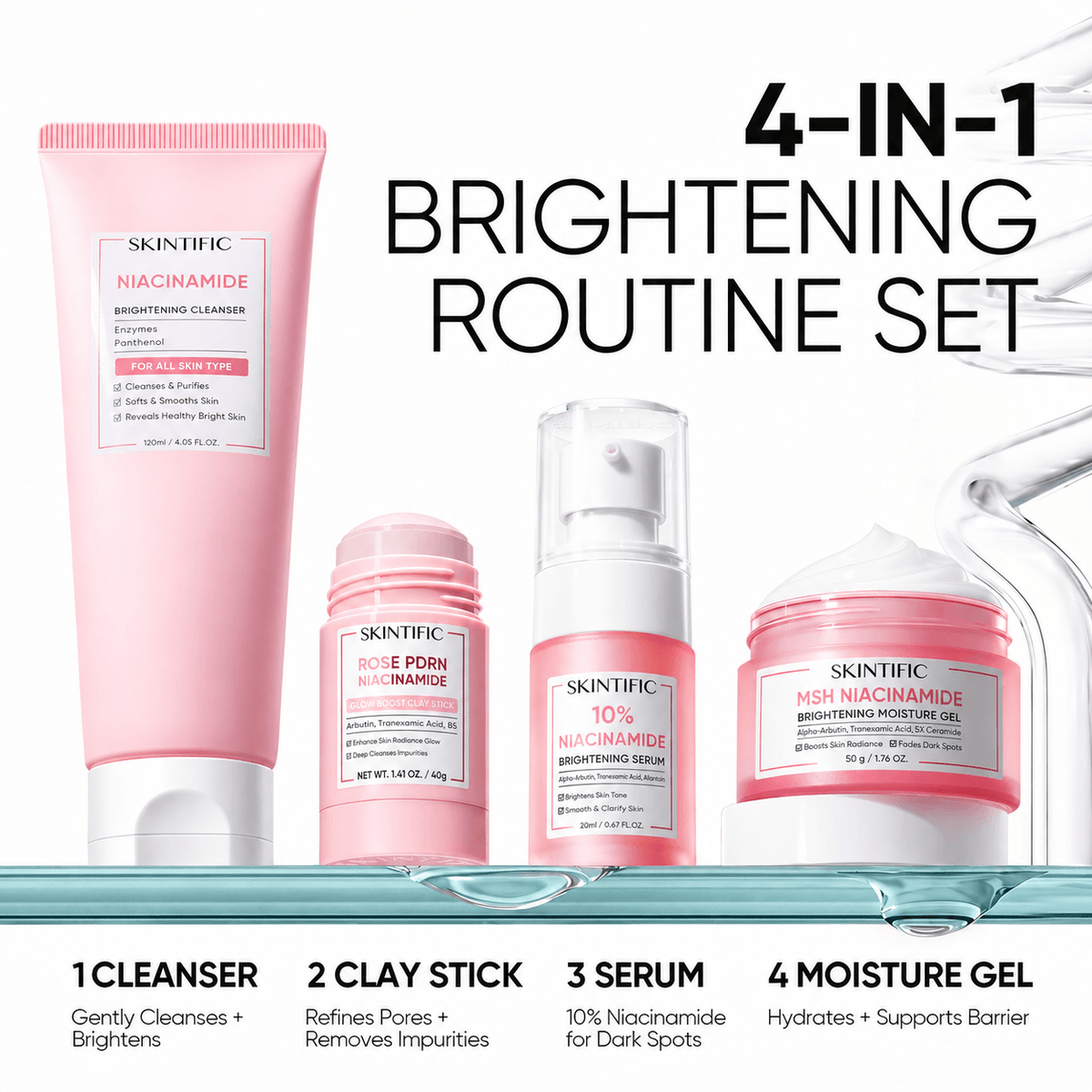 Niacinamide Aufhellungsset