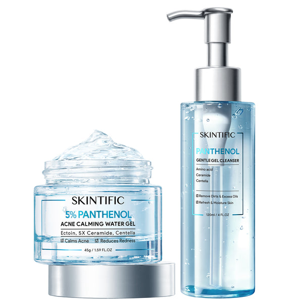 Panthenol Acne Calming Water Gel Set 2pcs