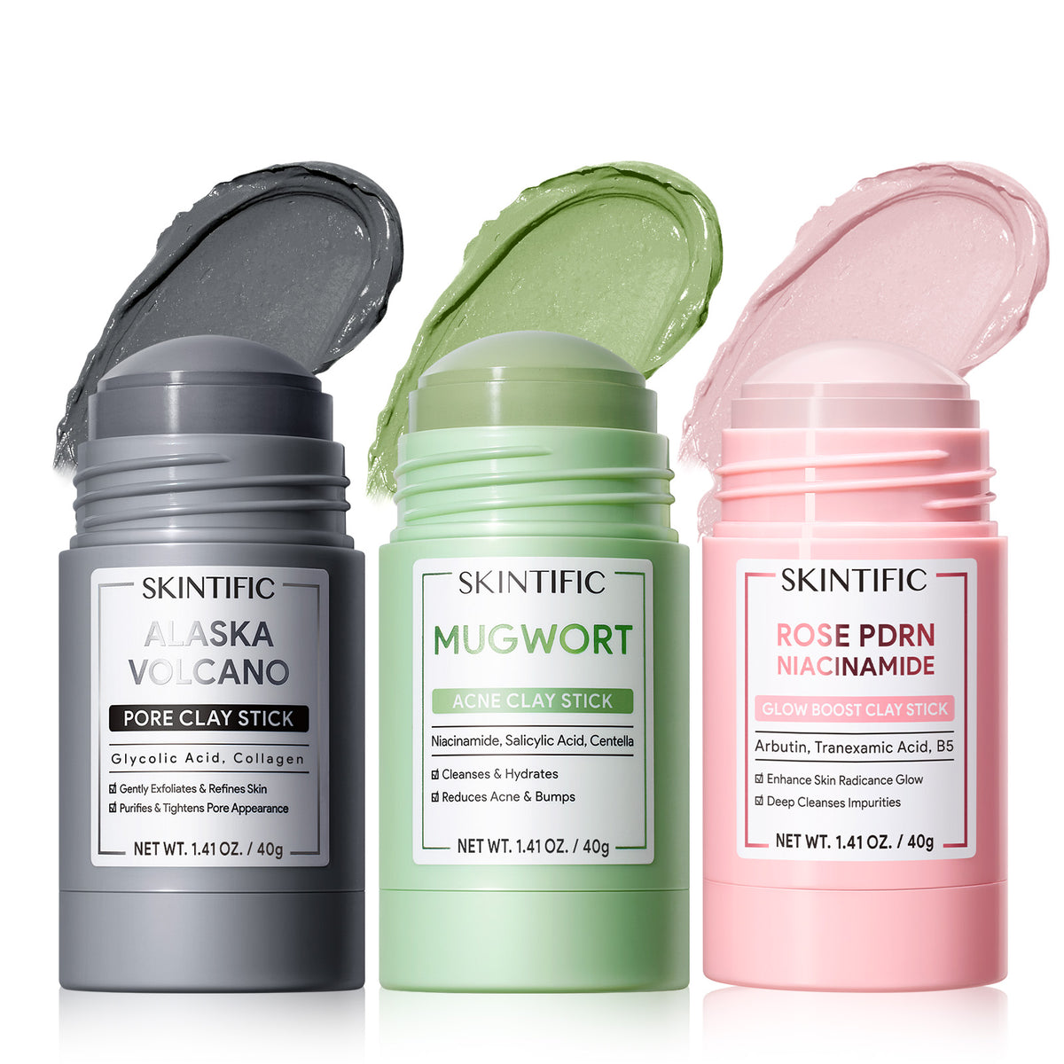 Pore Perfect Clay Stick Mask Set 3pcs
