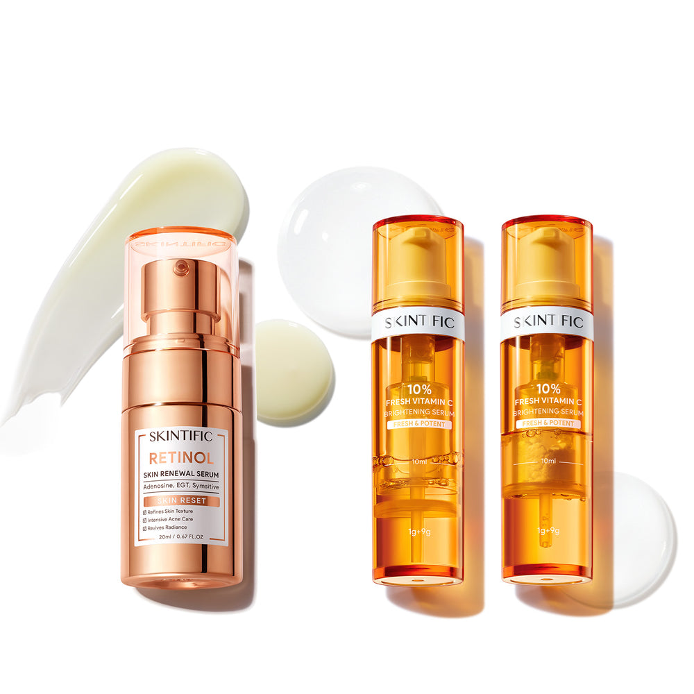 AM-PM Brightening & Renewal Serum Set 2pcs