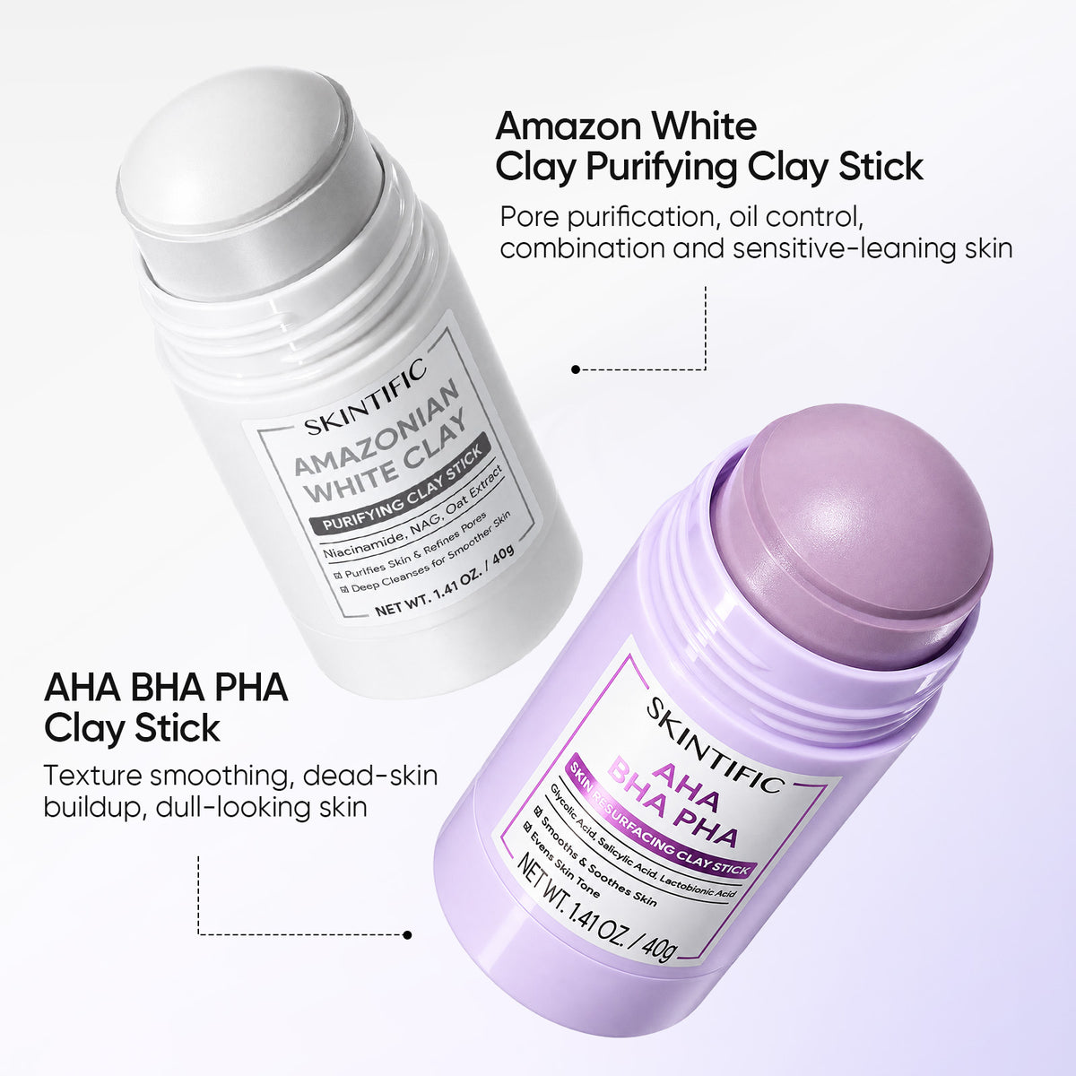 AHA BHA PHA Skin Resurfacing Clay Stick