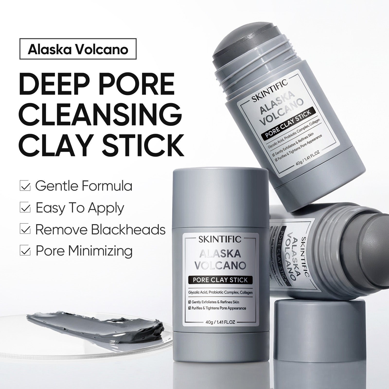 Alaska Vulkan Poren Tonerde-Stick