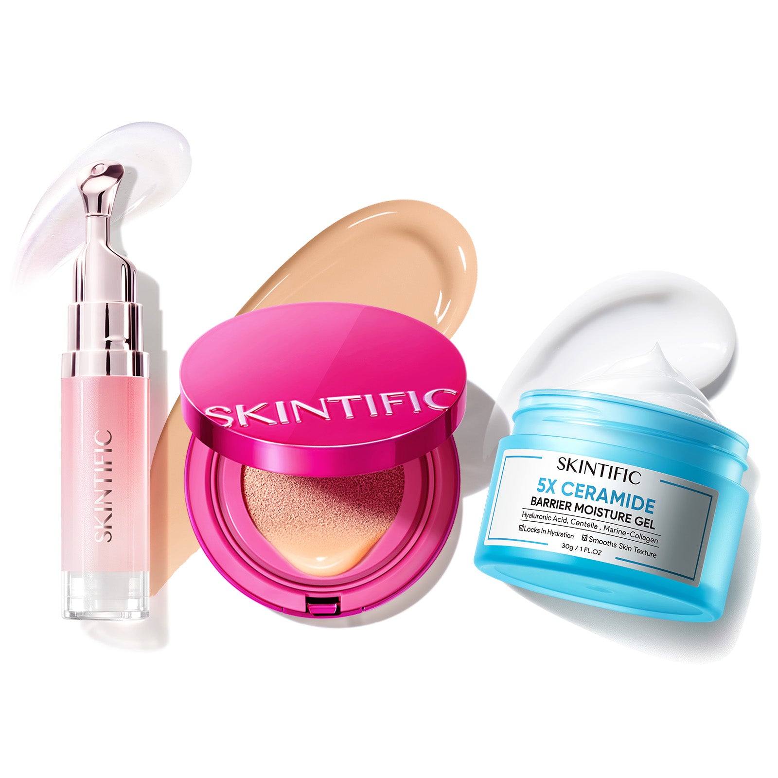 Lip Serum + Cover Cushion + 5X Ceramide Barrier