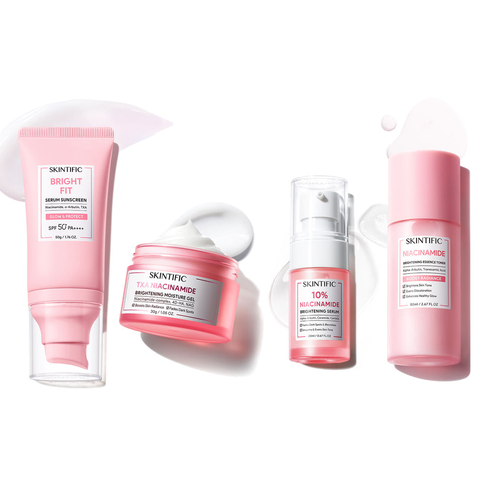 Daily Niacinamide Brightening Glow System Set
