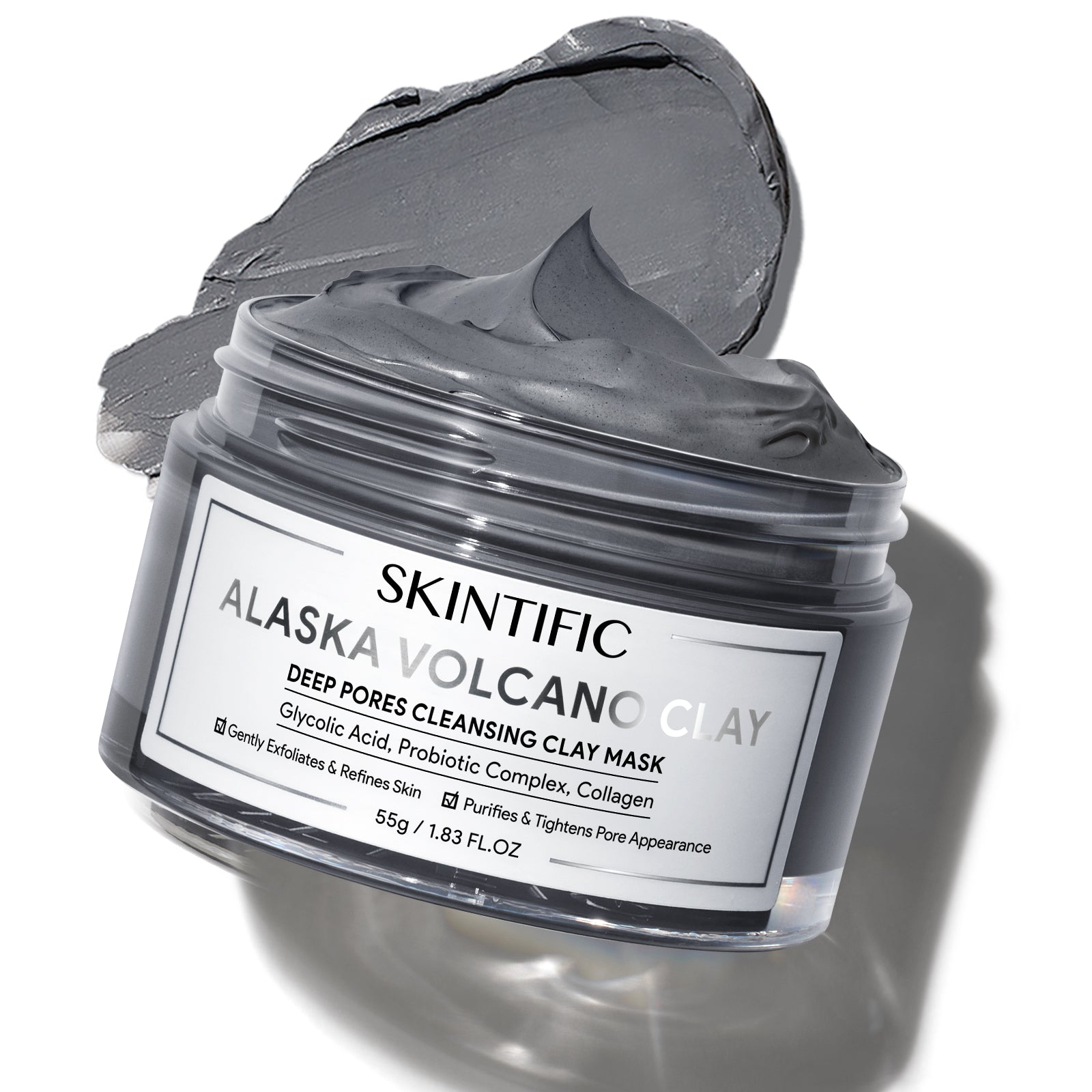 Alaska Vulkan Tiefenporen Reinigende Tonerde-Maske