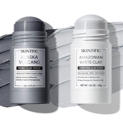 Dual Clay Set für Mitesser und glatte Haut 2tlg.