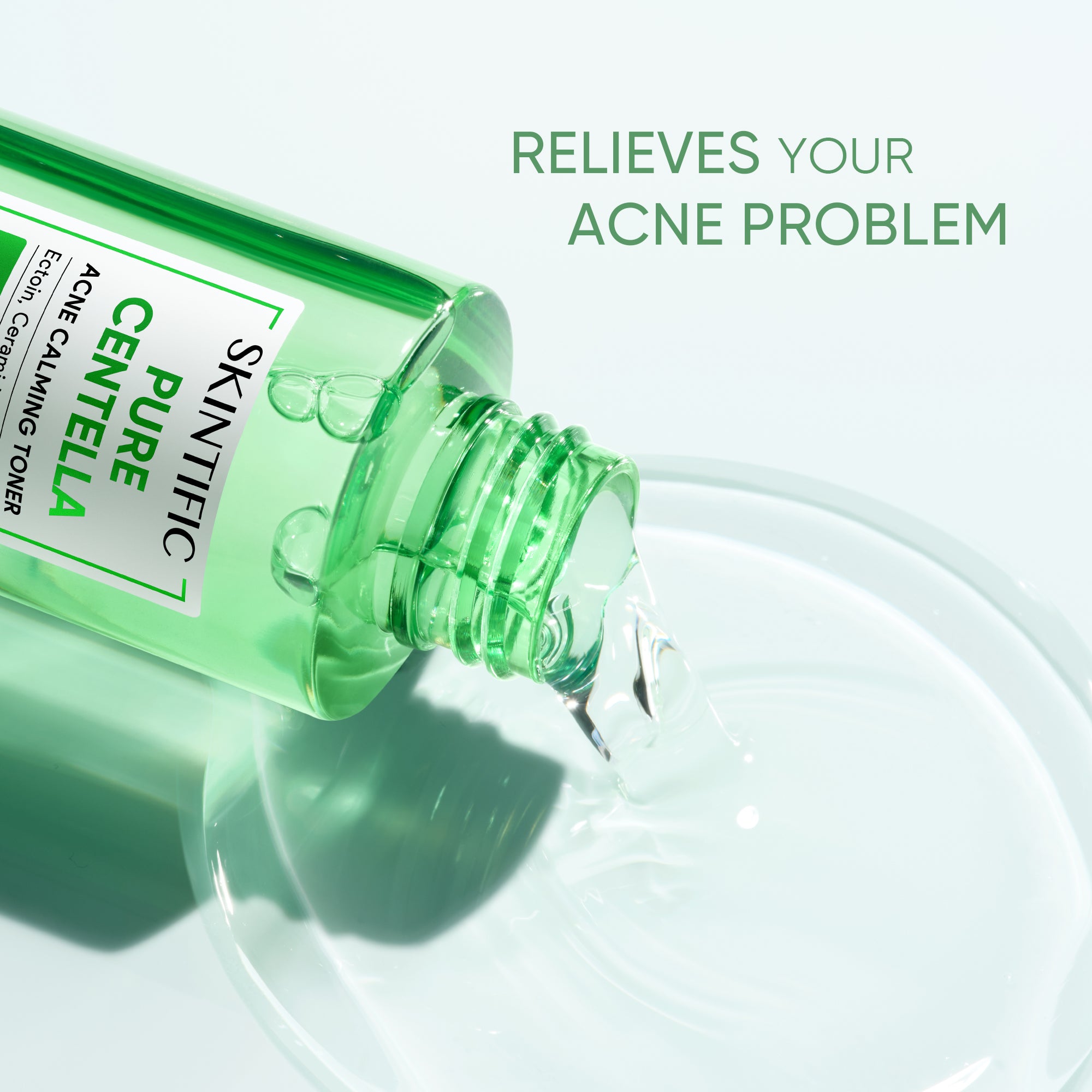 Pure Centella Akne Beruhigender Toner 80ml für sensible & zu Akne neigende Haut