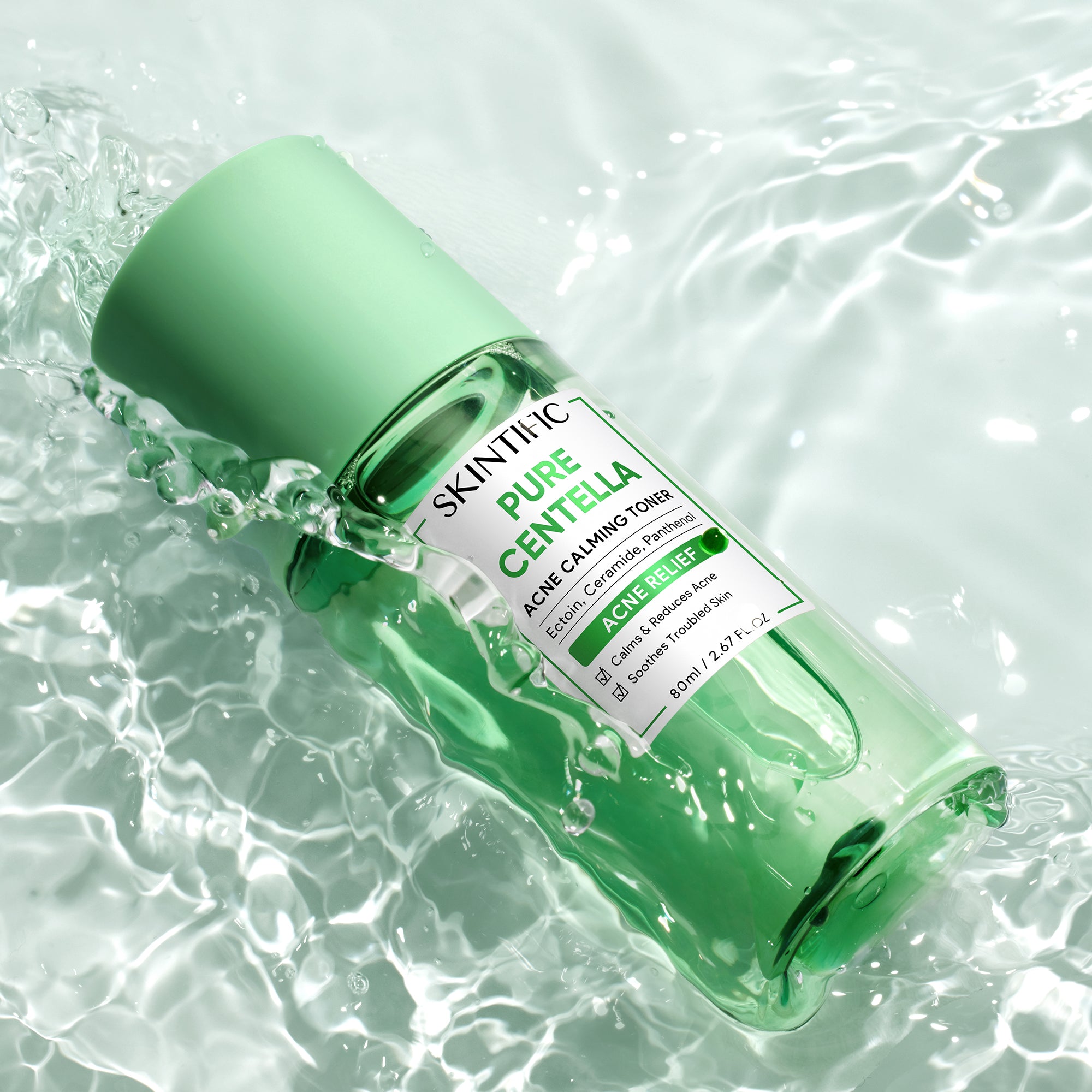 Pure Centella Akne Beruhigender Toner 80ml für sensible & zu Akne neigende Haut