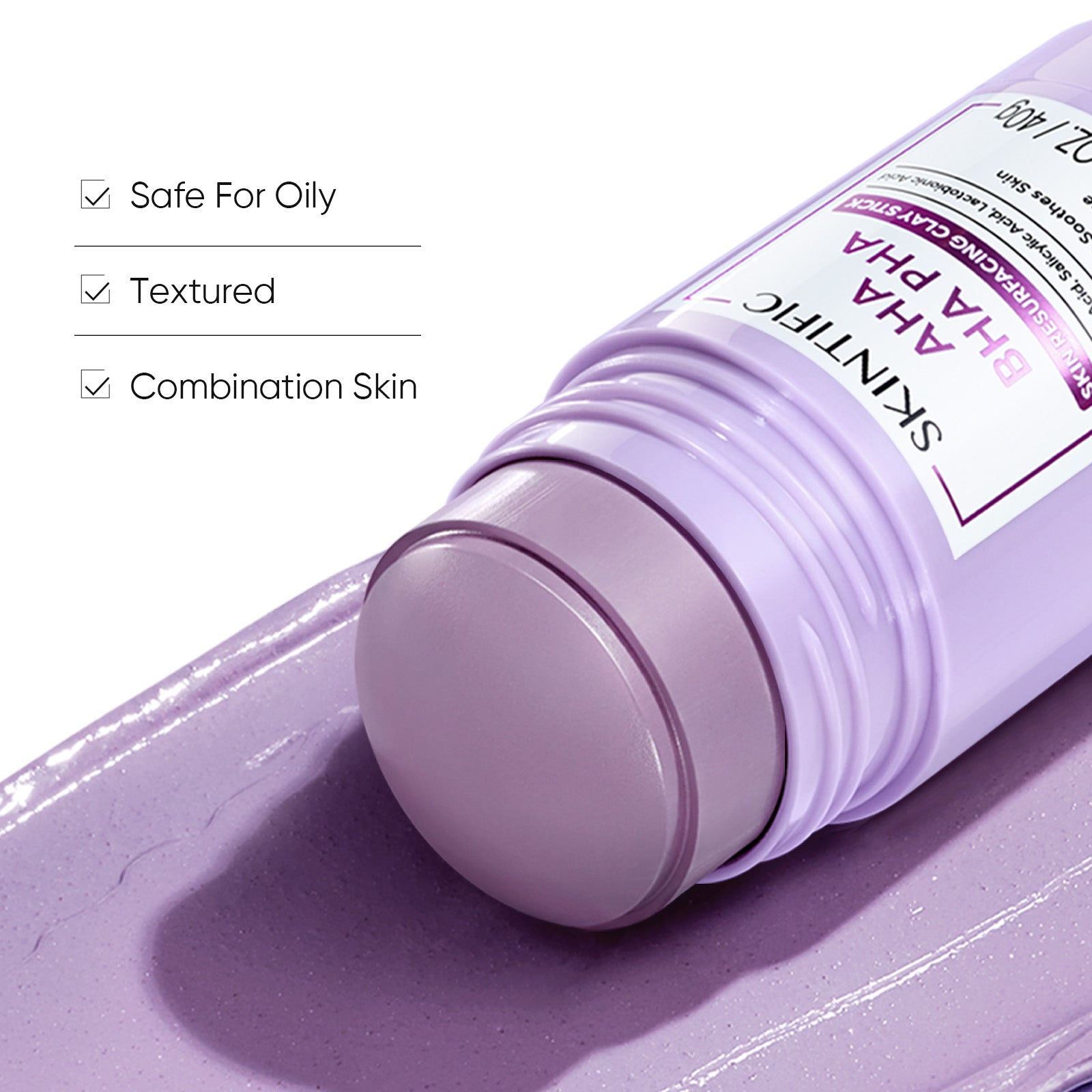 Clay Mask Stick Set for Blackheads, Pores, Texture & Dull Skin