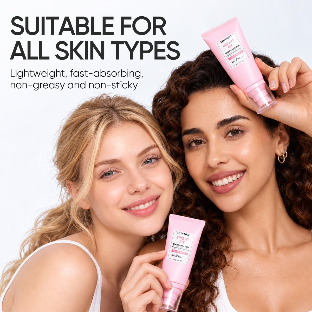 Niacinamide aufhellende Sonnencreme LSF50+ PA++++