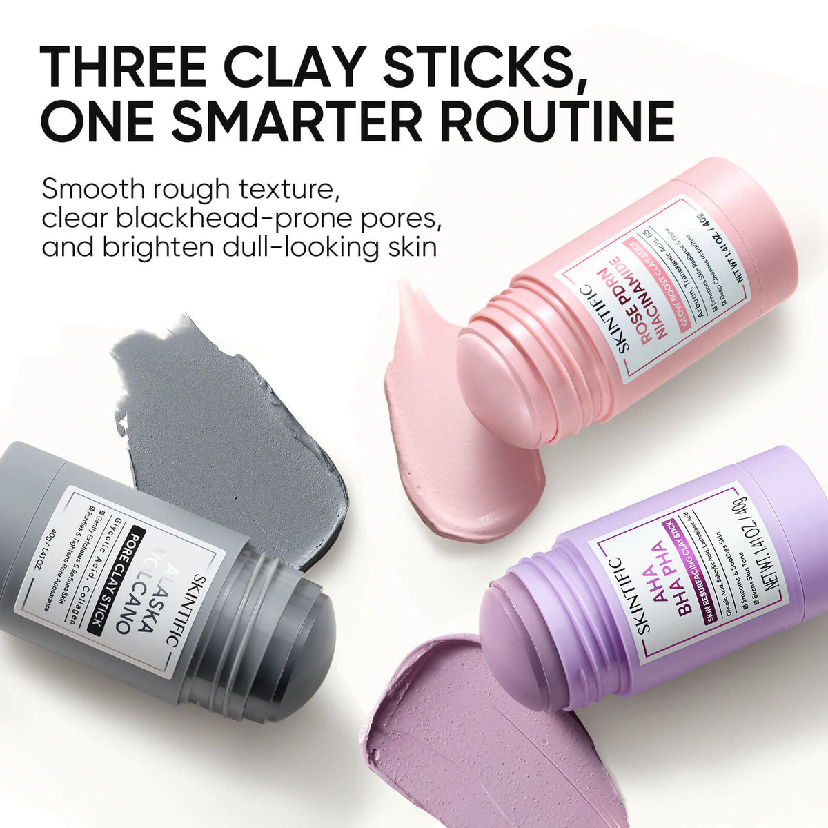 Alaska Volcano Pore Clay Stick
