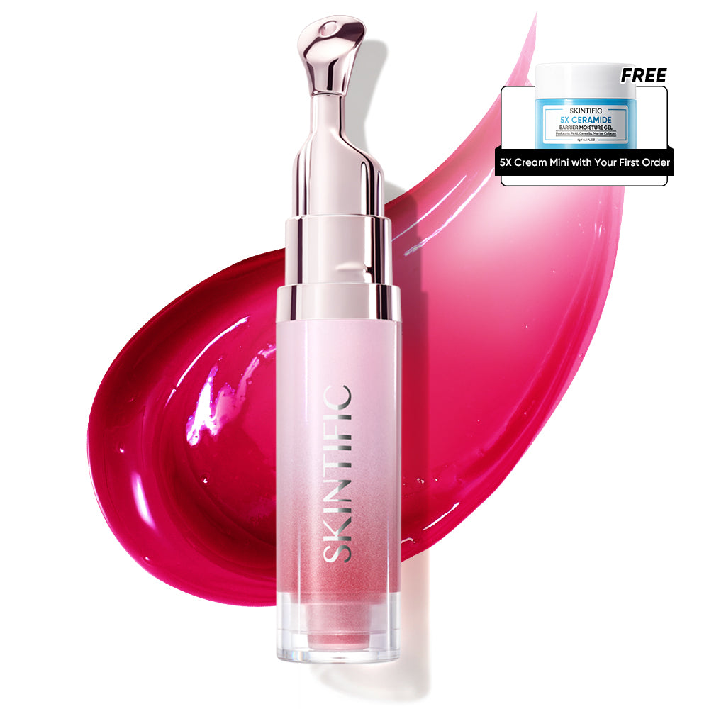 Cardi B's favorite SKINTIFIC Peptide Brightening Lip Serum for hydrating and plumping lips