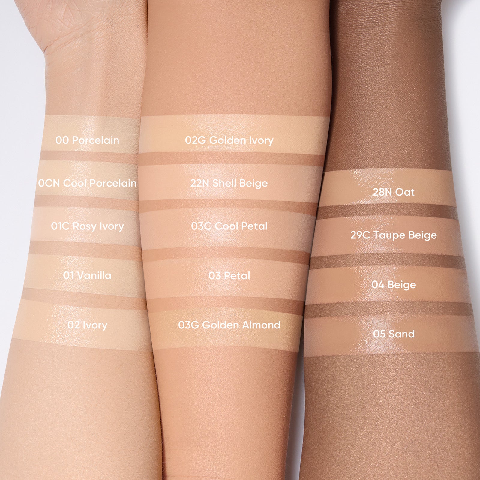 Feuchtigkeitsspendender Skin Tint und Glow Fixing Spray Set