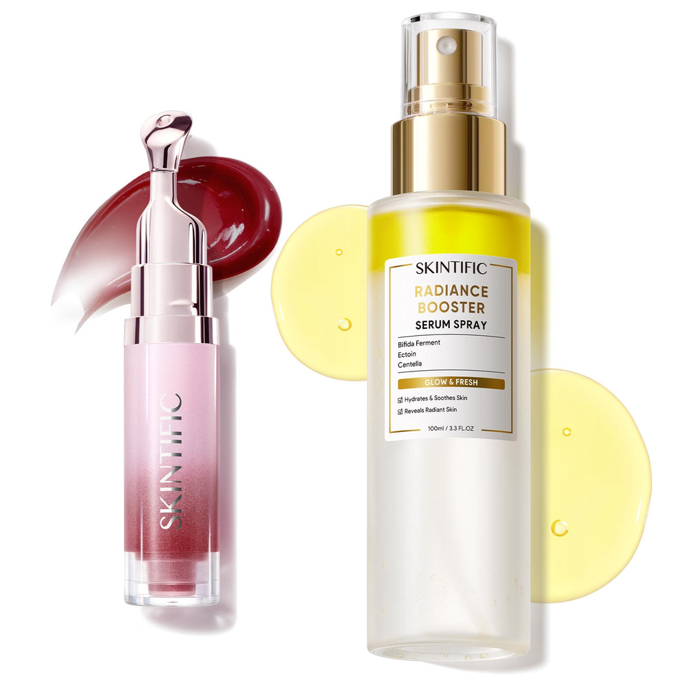 Radiance Booster Spray & Peptid-Lippenserum-Set, 2-teilig