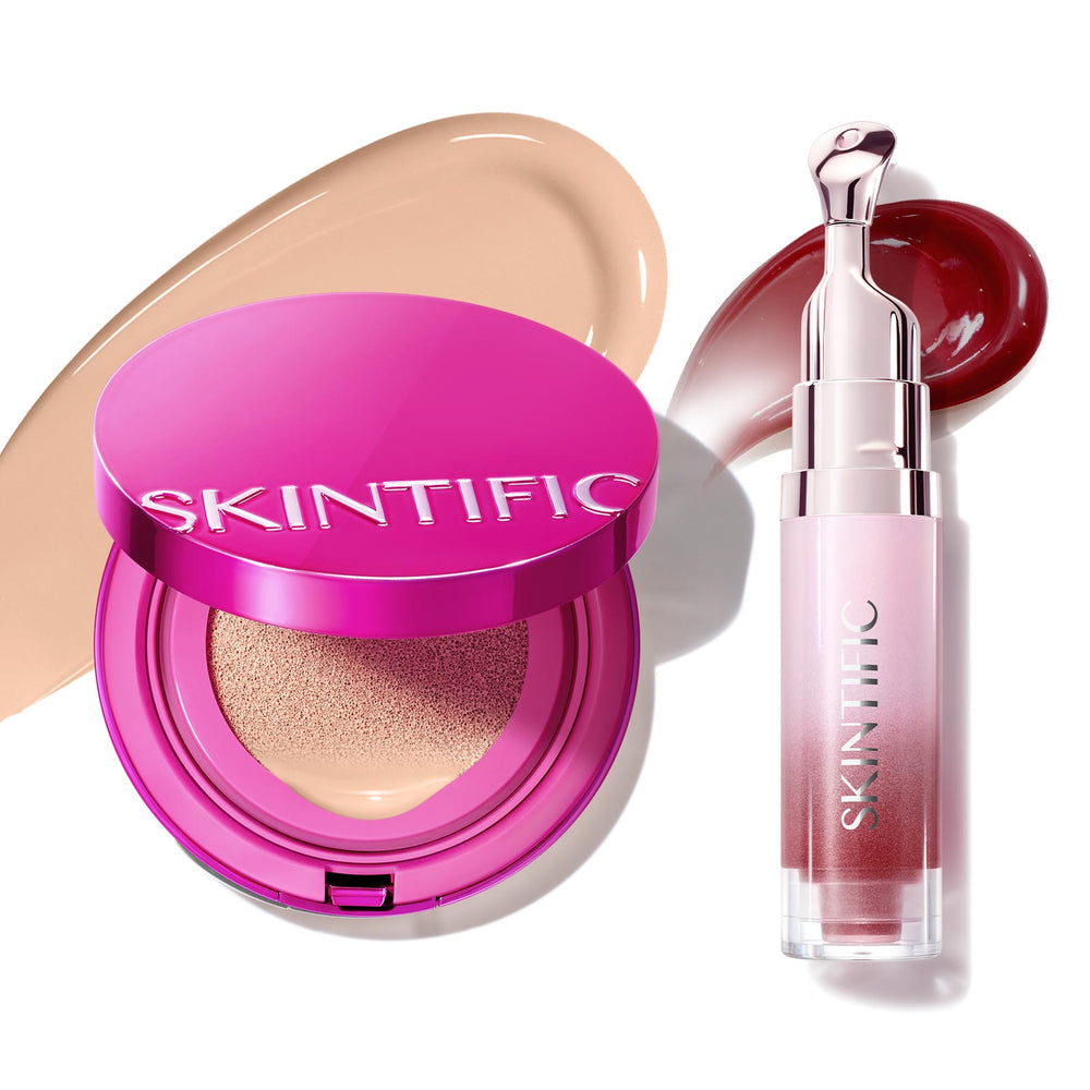 Glow Cushion & Peptide Lip Serum Set 2pcs