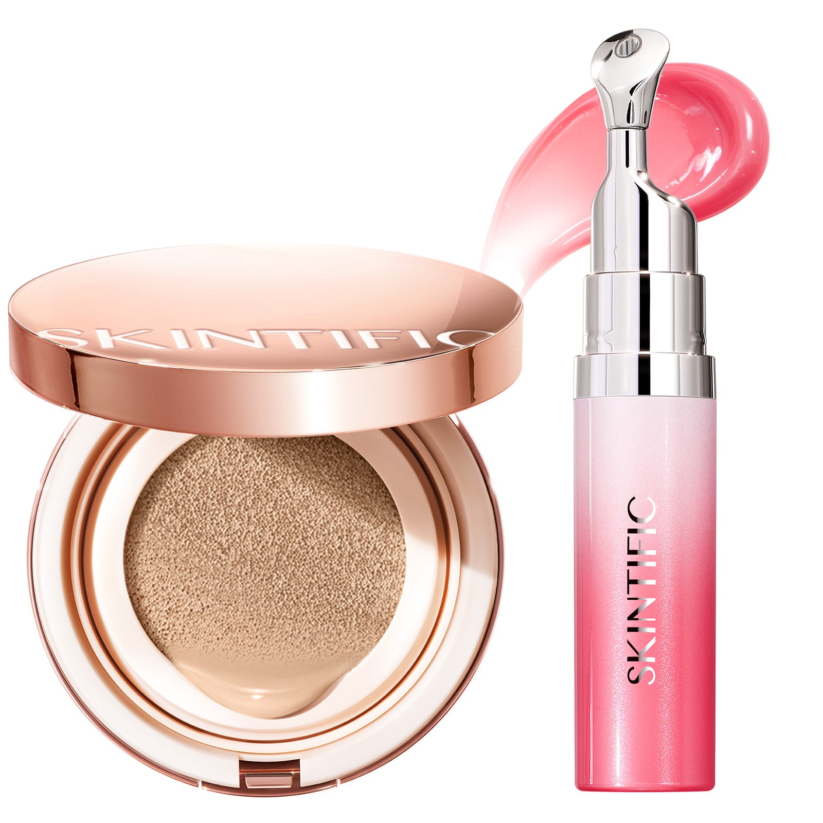 Cover All Perfect Cushion & Peptide Lip Serum Set 2pcs