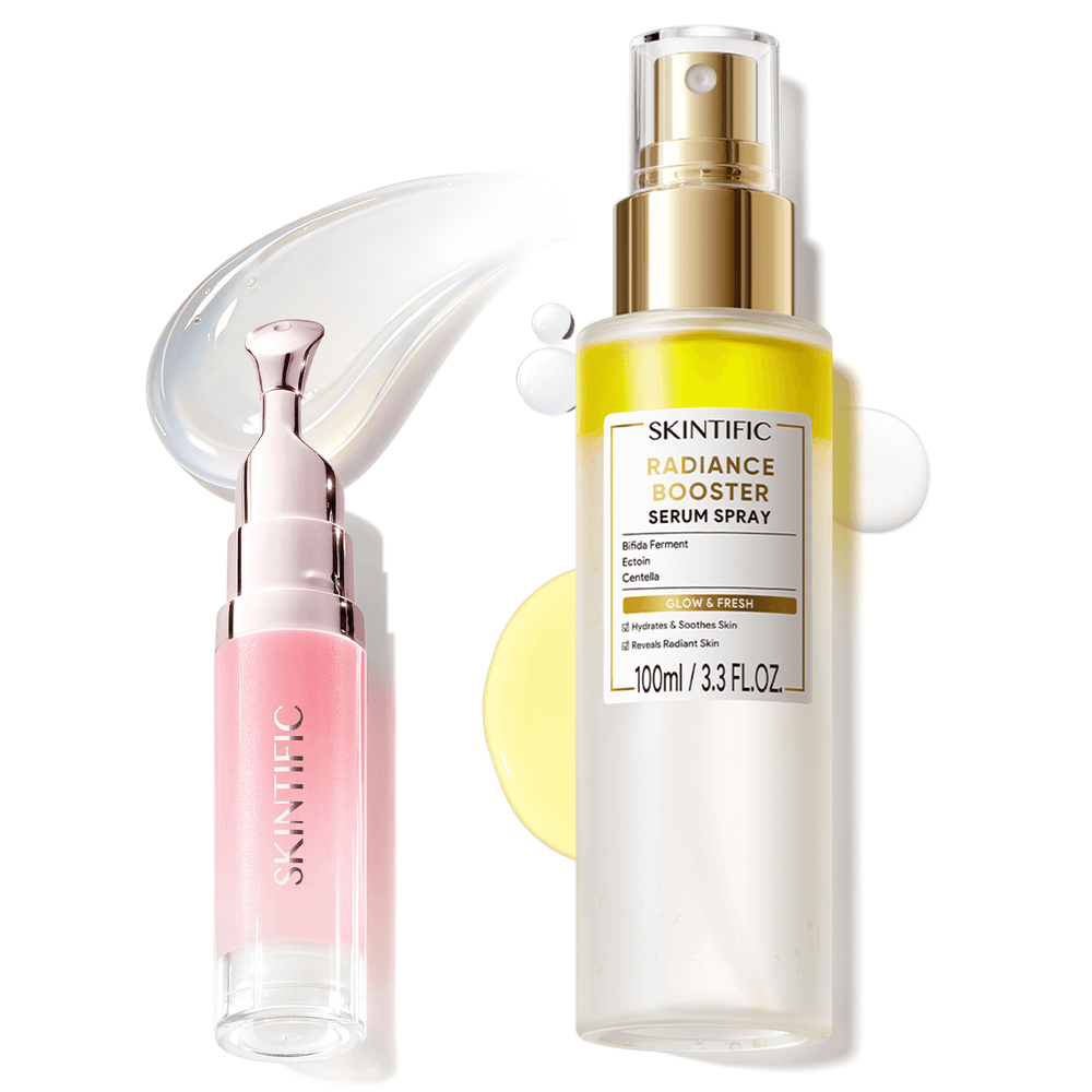 Radiance Booster Spray & Peptid-Lippenserum-Set, 2-teilig