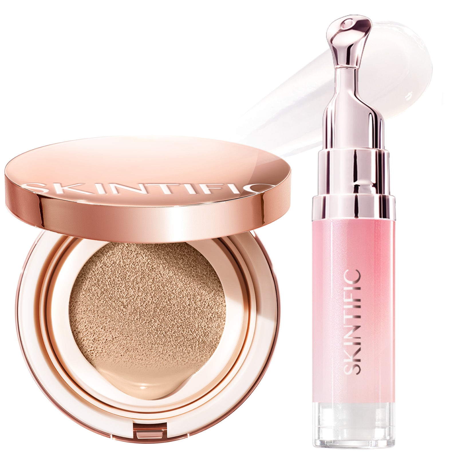 Cover All Perfect Cushion & Peptide Lip Serum Set 2pcs