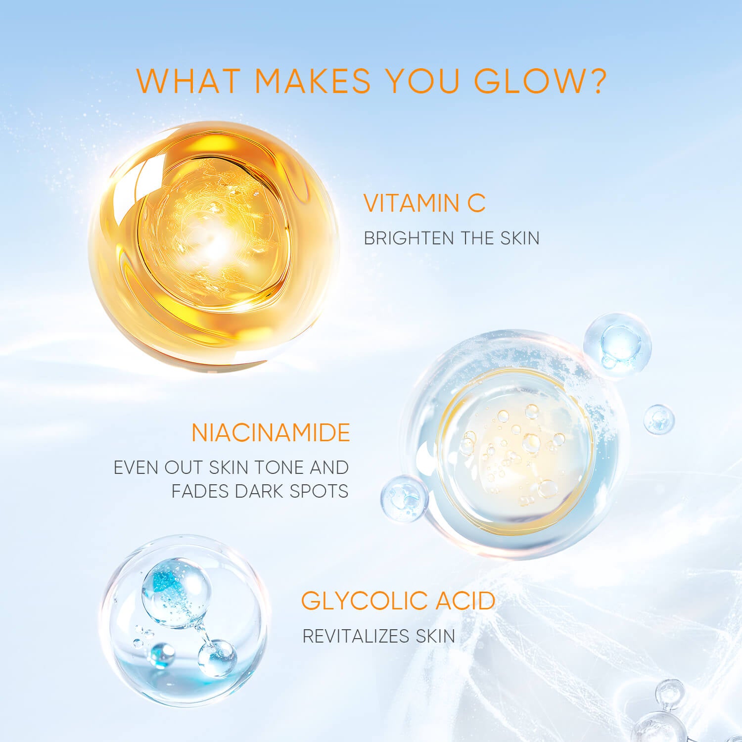 Vitamin C aufhellender Glow Toner für mehr Ausstrahlung