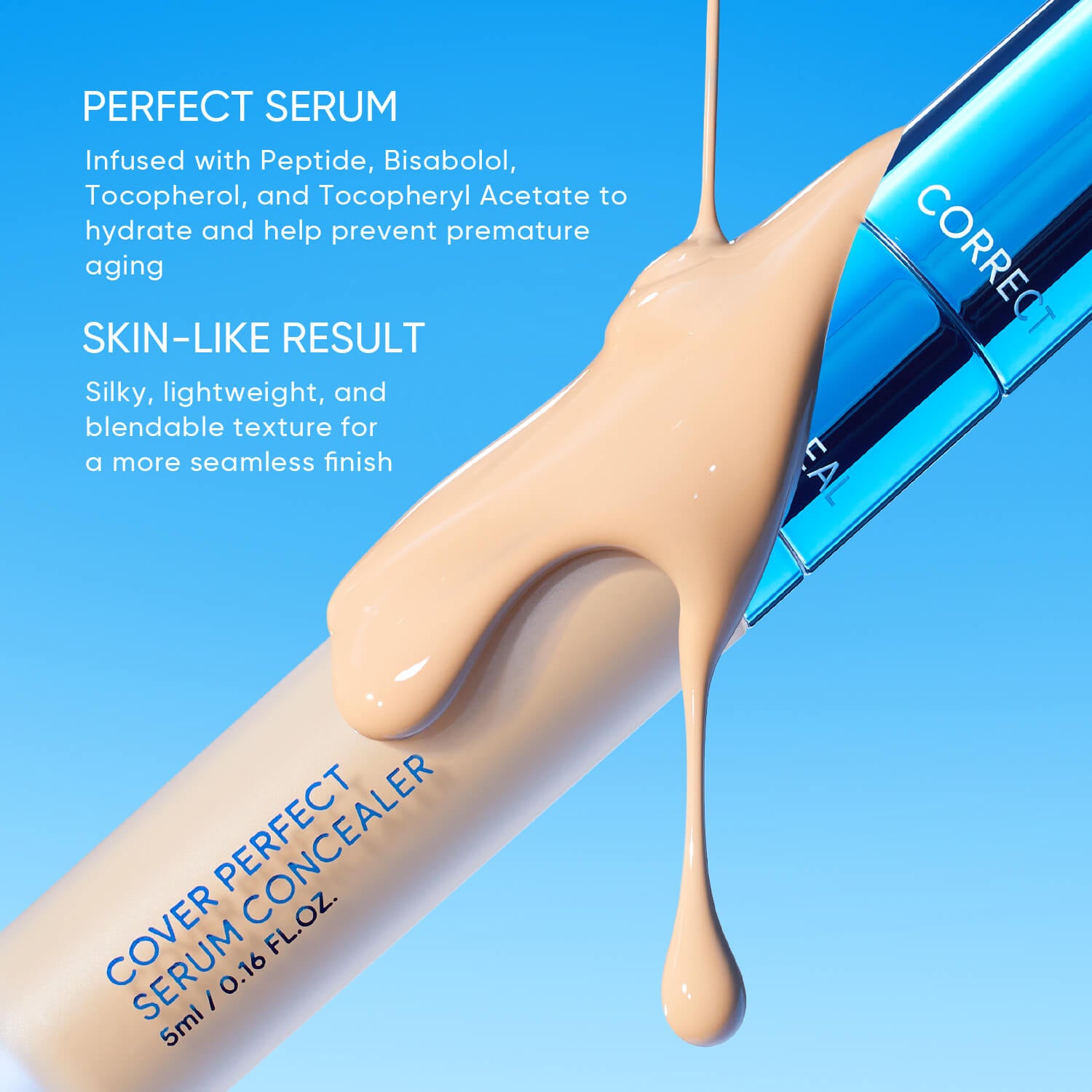 Cover Perfect Serum Concealer Lang anhaltender Concealer mit hoher Deckkraft