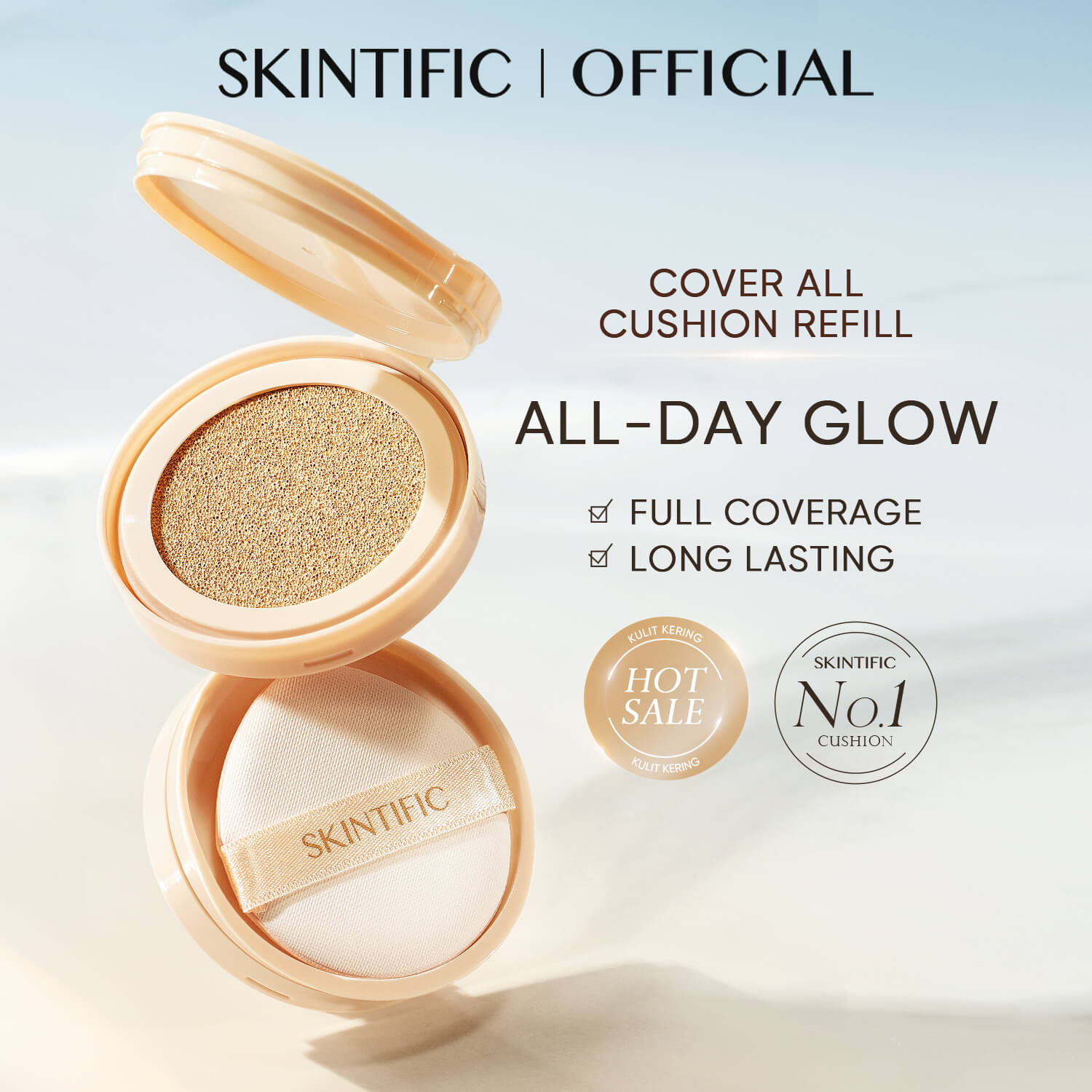 Cover All Perfect Cushion Foundation Full Coverage - Refill