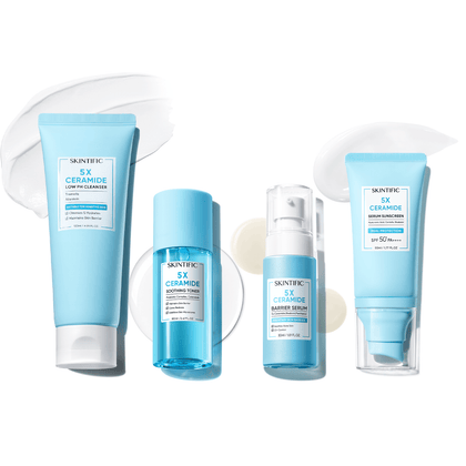 5X Ceramide Komplette Hautbarriere-Reparatur-Set