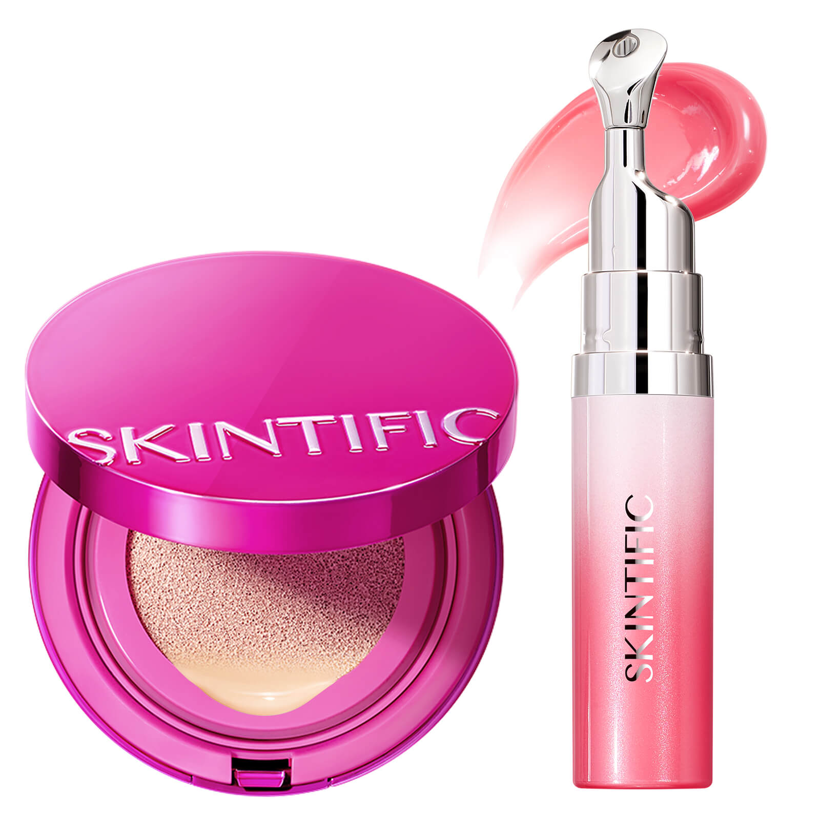 #Cushion Color_00 Porcelain#Lip Serum Color_Baby Pink