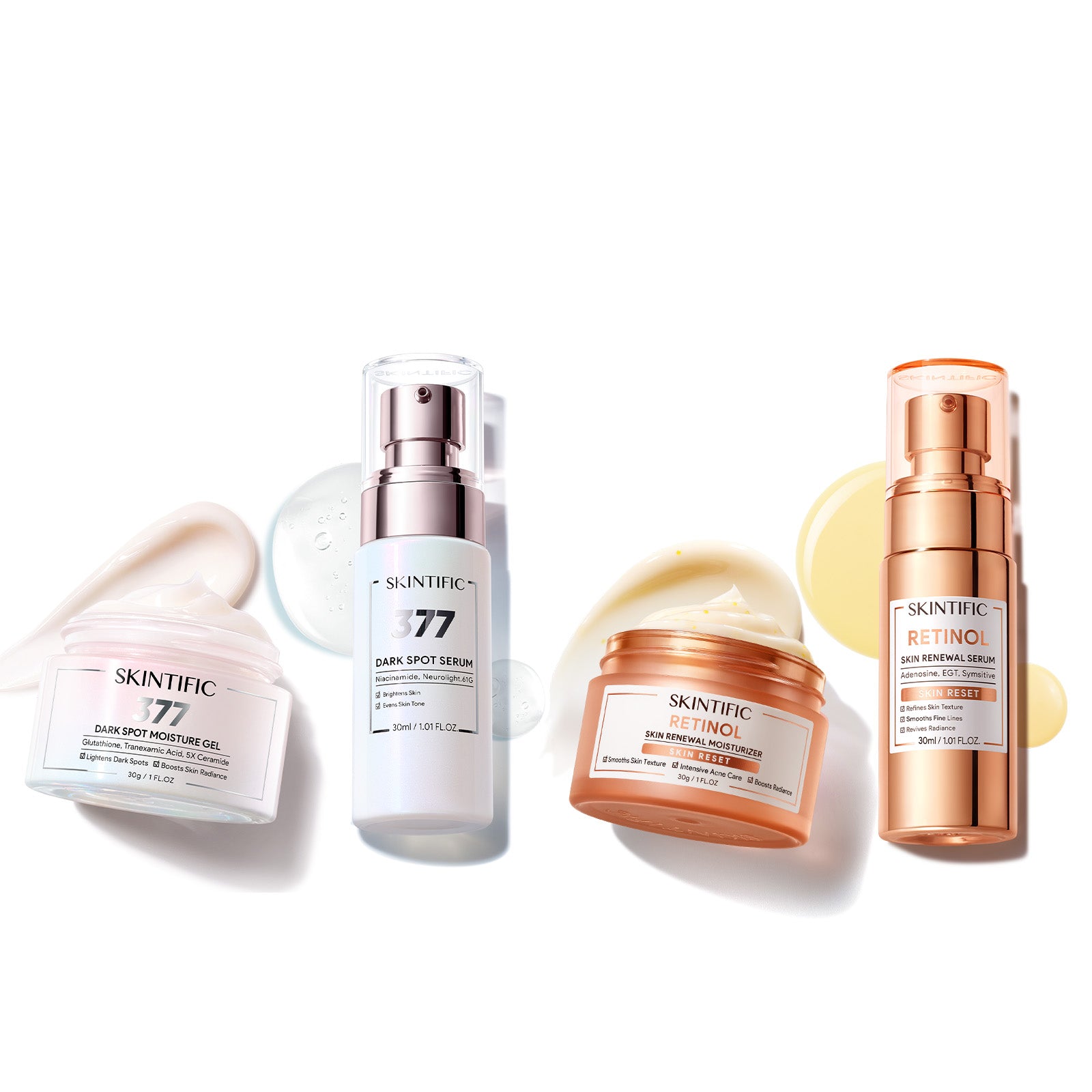 SKINTIFIC Dark Spot & Retinol Skin Renewal Routine Set